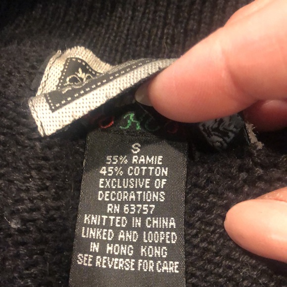 Santa Appliqué Cardigan Sweater - Picture 14 of 14